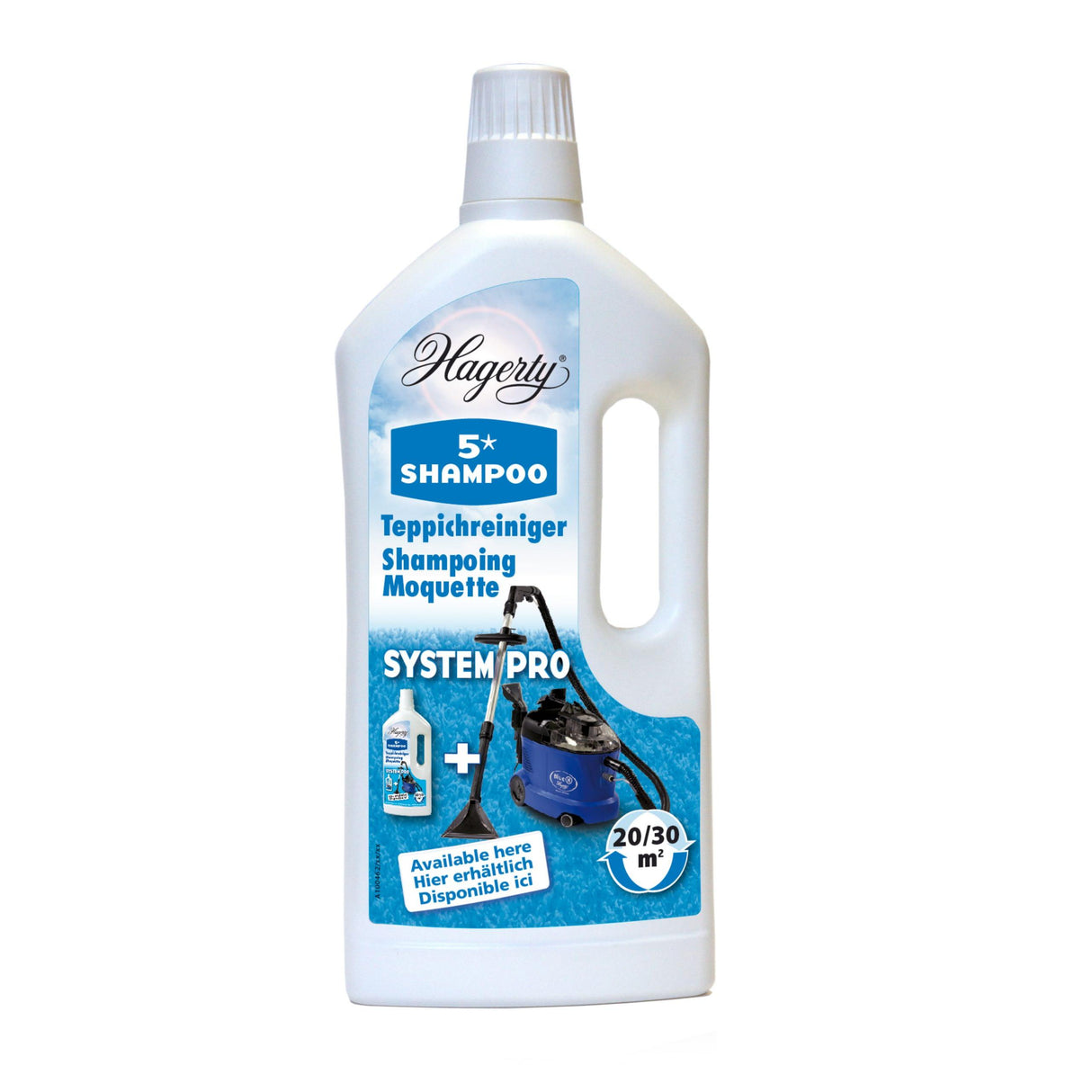 Hagerty 5* Shampoo Carpet Cleaner For 30M2