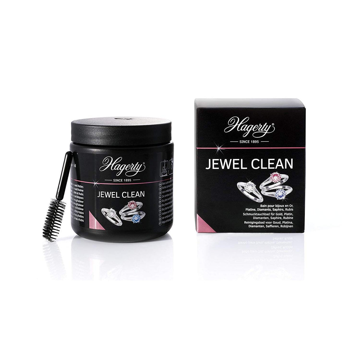 Hagerty Jewel Clean 170 Ml, Dip Bath To Clean And Maintain Jewelry And Precious Stones