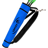 Keshes Archery Back Arrow Quiver Holder - Verstelbare puur voor pijlen blauw