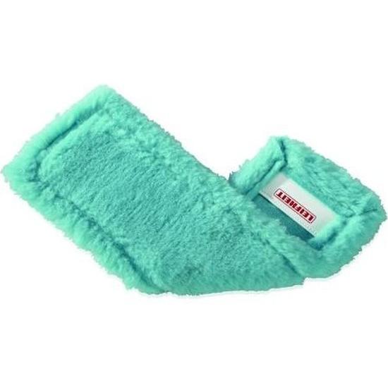 Leifheit Static Plus Replacement Sponge - Folded Dry Wiper Cover, Polyester, Turquoise, 42 X 2 X 17 Cm