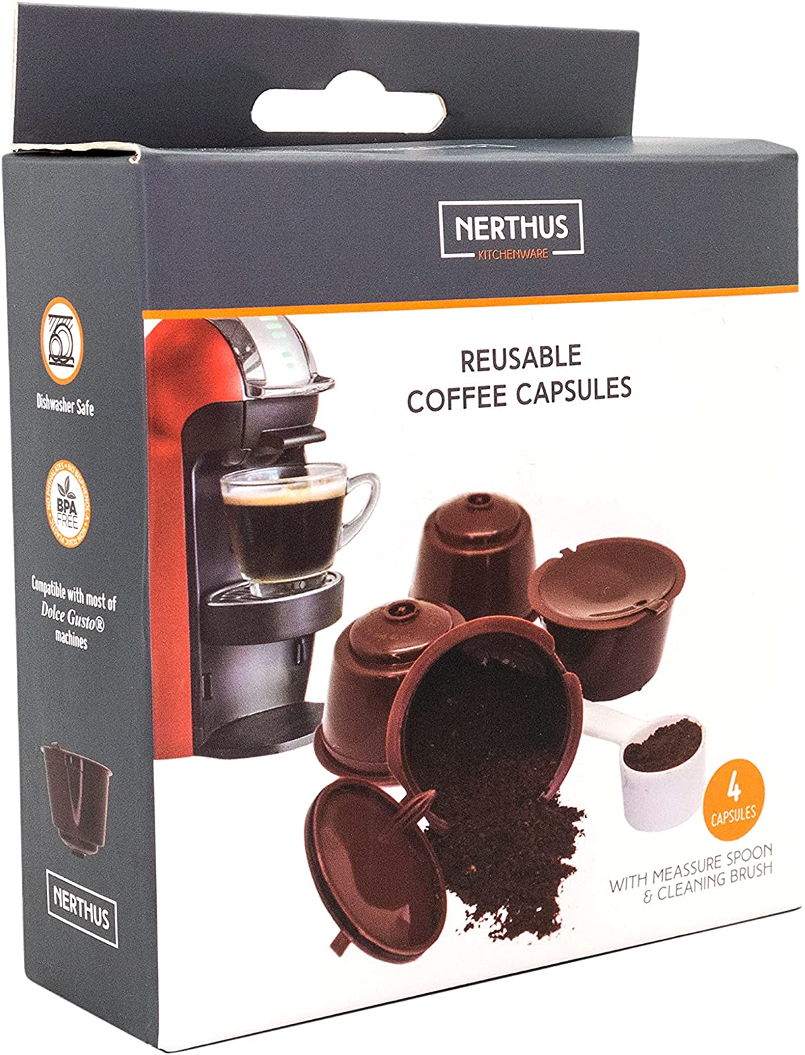 Coffeecapsule Dolce Gusto - Set 3 Pcs