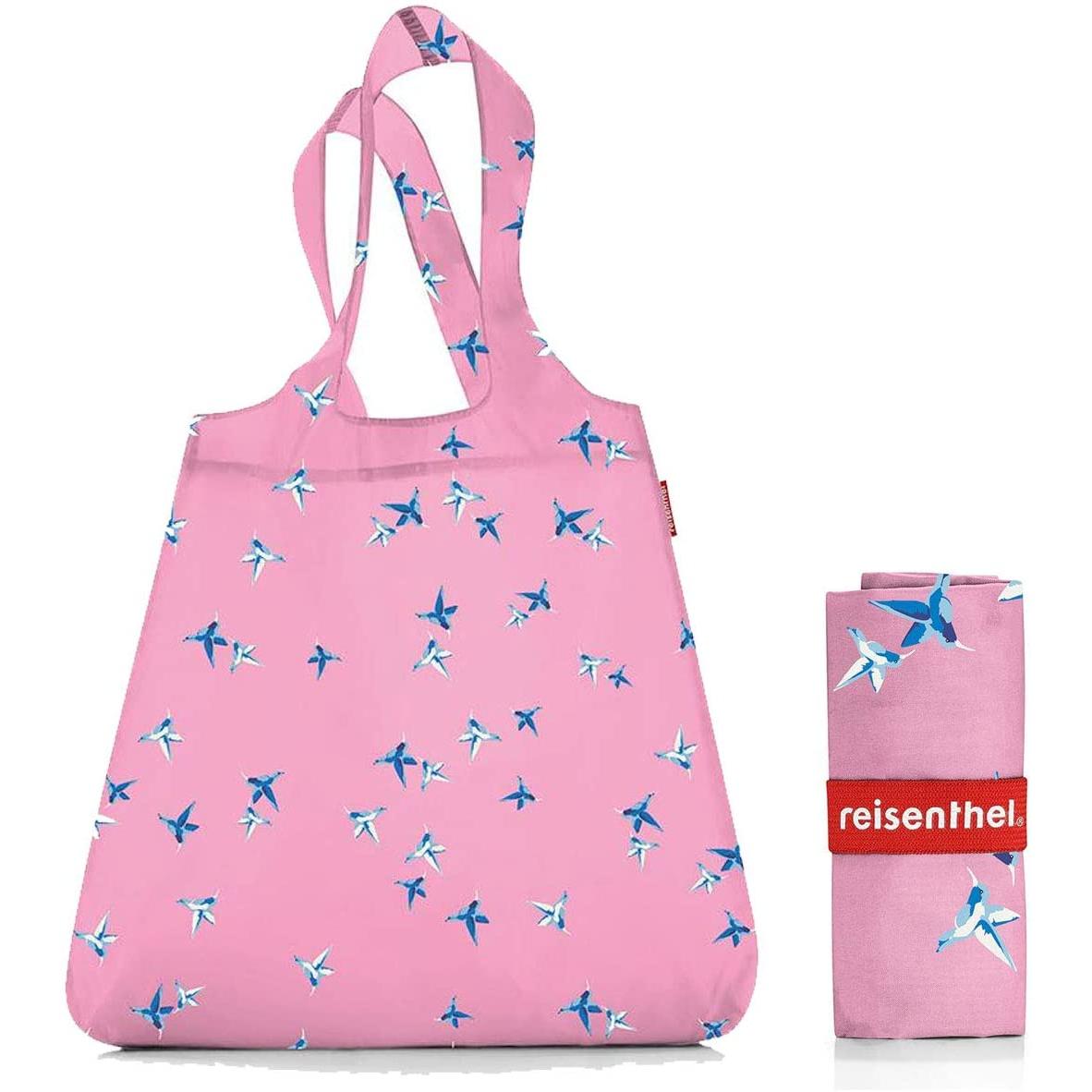 Reisenthel Mini Maxi Shopper Collection #17 Birds Pink